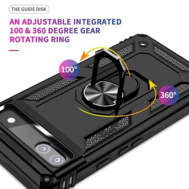 Google Pixel 6a 5G Anti-drop TPU+PC-puhelinkotelolle
