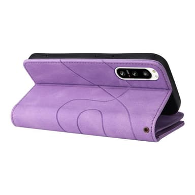 KT monitoiminen sarja-5 Sony Xperia 5 IV -puhelinkotelolle - violetti