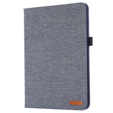 iPad 10.9 (2022) -tablettikotelon kansi kangasrakenne - sininen