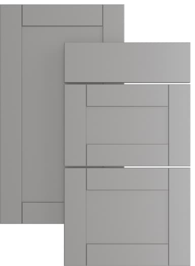 Epoq Shaker Steel Grey lasiovi 40x70 keittiöön (Steel Grey)