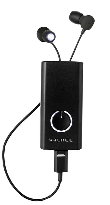Valkee 2 kirkasvalokuulokkeet (musta)