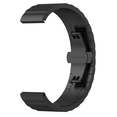 Kellon ranneke ruostumatonta terästä Musta 1.6 cm Keep B4, Huawei Watch Fit mini, Huawei Band B6, B3, TIMEX TW2T35400, TW2T35900