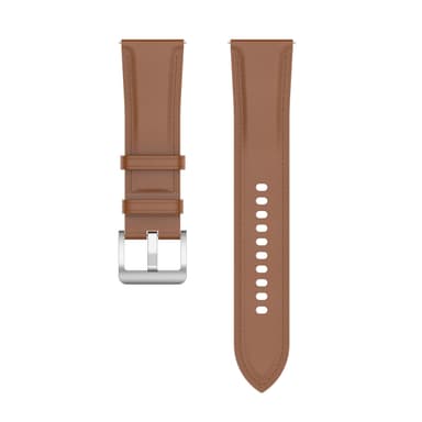 Klockband i läder Vaalean ruskea 22 mm Xiaomi Watch S2