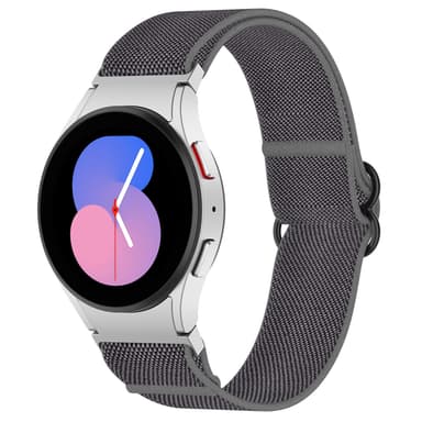Kellon ranneke Nylon Harmaa Samsung Galaxy Watch 5/5 Pro/4/4 Classic/3 41 mm