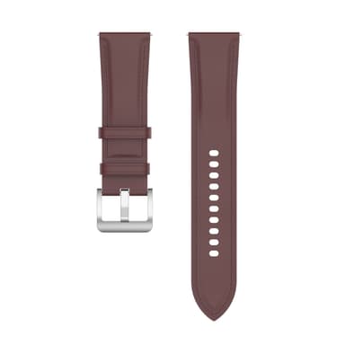 Nahkainen kelloranneke Tumman ruskea 22 mm Xiaomi Watch S2