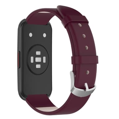 Klockarmband äkta läder fuksia Keep B4