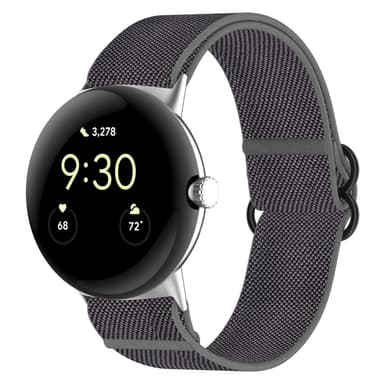 Klockarmband Nylon Harmaa Google Pixel Watch