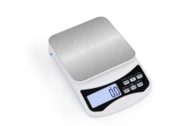 Digitaalinen keittiövaaka 5 kg / 0,1 g Valkoinen