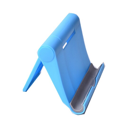 Pöytä taitettava tablet-matkapuhelinteline Sininen