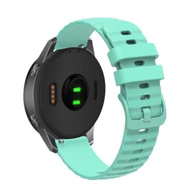 Kellon hihna silikonia Vihreä 22 mm Samsung Galaxy Watch 3 45 mm/Gear S3 Classic, Huawei watch GT Runner/GT2 Pro, Huami amazfit GTR 3, Garmin Venu 2, Fossil Gen 5 Carlyle /Julianna