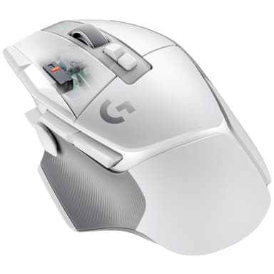 Logitech G502 X Lightspeed langaton pelihiiri (valkoinen)