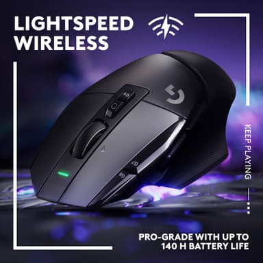Logitech G502 X Lightspeed langaton pelihiiri (musta)