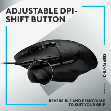 Logitech G502 X langallinen pelihiiri (musta)