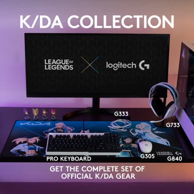 Logitech G840 XL Lol K/DA pelihiirimatto