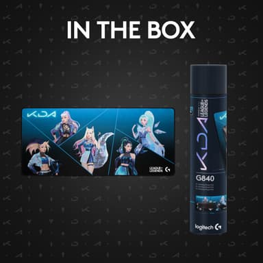 Logitech G840 XL Lol K/DA pelihiirimatto