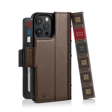Twelve South iPhone 14 Pro Max Kotelo BookBook MagSafe Ruskea