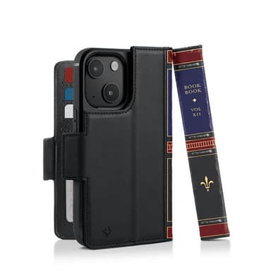 Twelve South iPhone 14 Kotelo BookBook MagSafe Musta