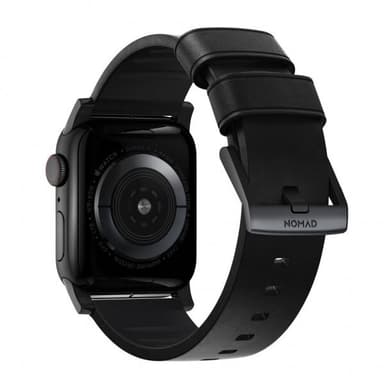 NOMAD Apple Watch 42/44/45mm/Apple Watch Ultra Ranneke Active Band Pro Musta