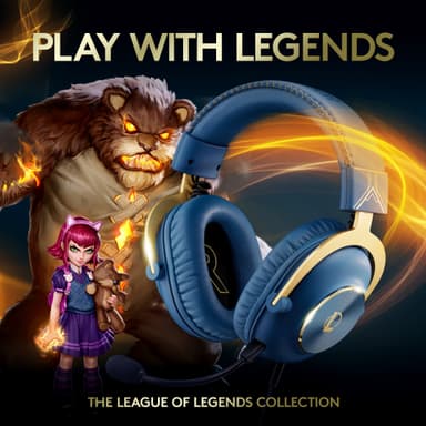 Logitech G PRO X League of Legends Edition pelikuulokkeet