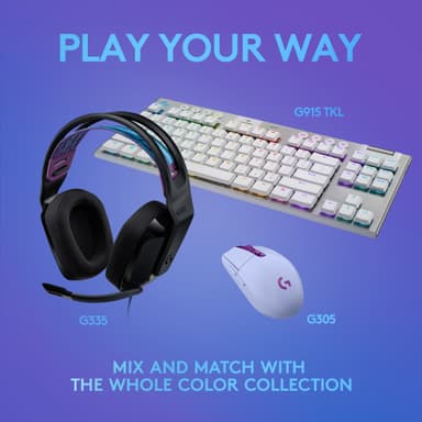 Logitech G335 pelikuulokkeet (musta)