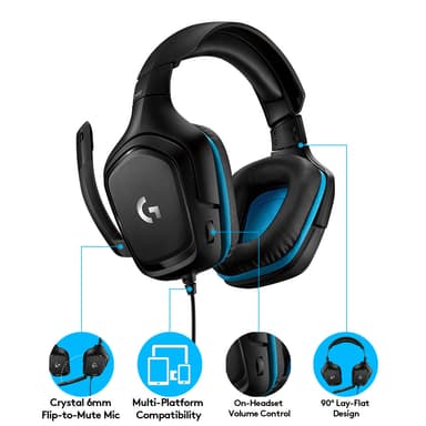 Logitech G432 pelikuulokkeet