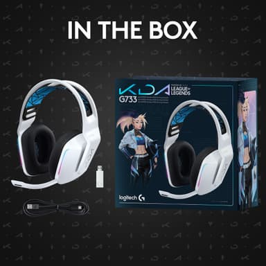 Logitech G733 LoL K/DA pelikuulokkeet