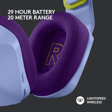 Logitech G733 Wireless Lightspeed RGB pelikuulokkeet (violetti)