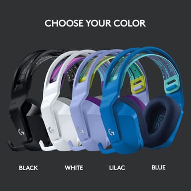 Logitech G733 Wireless Lightspeed RGB pelikuulokkeet (valkoinen)