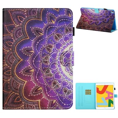 iPadille 10.2 (2021)/(2020)/(2019) Tabletin suojakotelo - Mandala