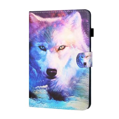 iPadille 10.2 (2021)/(2020)/(2019) Tabletin suojakotelo - Wolf