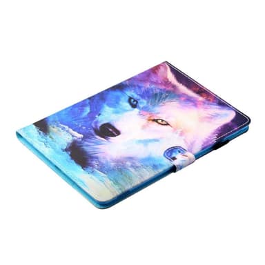 iPadille 10.2 (2021)/(2020)/(2019) Tabletin suojakotelo - Wolf