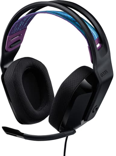 Logitech G335 pelikuulokkeet (musta)