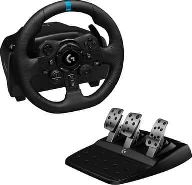 Logitech G923 rattiohjain ja polkimet (PC/PS4/PS5)