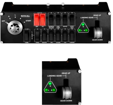 Logitech G Saitek Pro Flight kytkinpaneeli