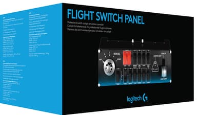 Logitech G Saitek Pro Flight kytkinpaneeli
