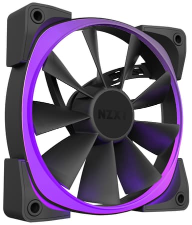 NZXT Aer RGB 2 tuuletinta (120 mm) ja HUE+ valaistus