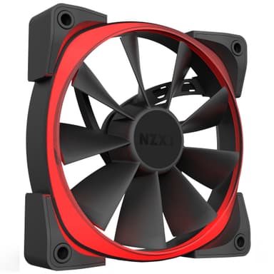 NZXT Aer RGB 2 tuuletinta (120 mm) ja HUE+ valaistus