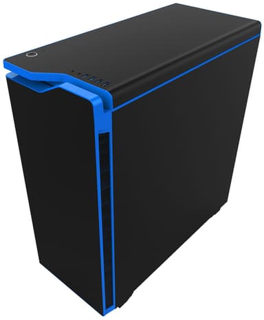 NZXT H440W 2017 PC-kotelo (musta/sininen/ikkuna)