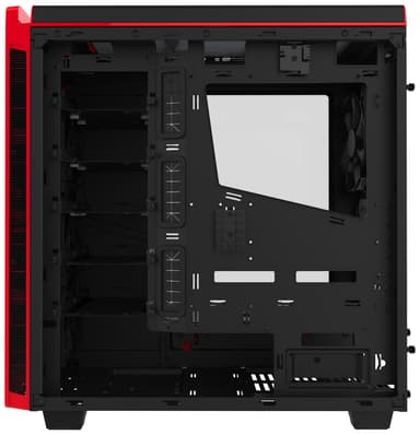 NZXT H440W 2017 PC-kotelo (musta/punainen/ikkuna)