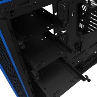 NZXT H440W 2017 PC-kotelo (musta/sininen/ikkuna)