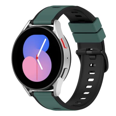 Kellon hihna silikonia Monivärinen 22 mm Samsung Galaxy Watch 3 45 mm, Samsung Gear S3 Classic, Huawei Watch GT Runner/GT3, Honor Watch GS 3, Huami Amazfit GTR3, Garmin Vivoactive 4/Venus 2,
