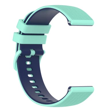 Kellon hihna silikonia Monivärinen 20 mm Samsung Galaxy Watch 5/5 Pro/4 40 mm 44 mm/3 41 mm/Gear Support/ Huawei Watch GT3/GT2 42 mm/Garmin Forerunner 158/Garmin Vivoactive 3