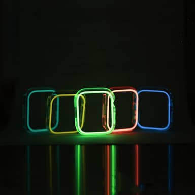 Suojakotelo Glow in the Dark Vihreä Apple Watch 7