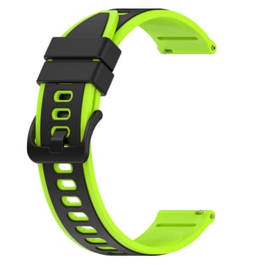 Kellon hihna silikonia Monivärinen 20 mm Samsung Galaxy Watch 5/5 Pro/4 40 mm/3 41 mm/Gear Sport/S2 Classic, Huawei Watch GT3/GT2, Honor Watch SE, Huami Amazfit GTS 3/2E/2 Mini/GTS 2, Garmin