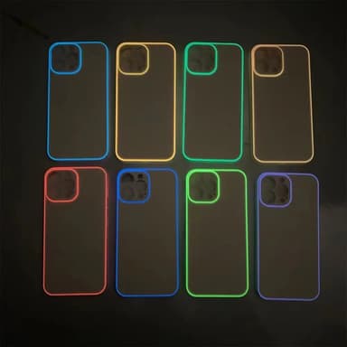 Pimeässä hohtava matkapuhelinkotelo Vihreä iPhone 11 Pro