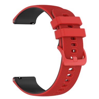 Klockarmband silikon Monivärinen 20 mm Samsung Galaxy Watch 5/5 Pro/4 40 mm 44 mm/3 41 mm/Gear Support/ Huawei Watch GT3/GT2 42 mm/Garmin Forerunner 158/Garmin Vivoactive 3
