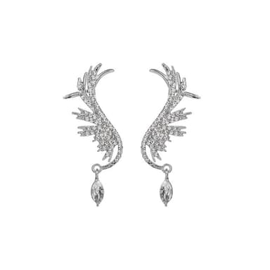 Angel Wings -korvakorut Hopea