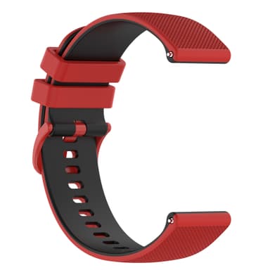 Klockarmband silikon Monivärinen 20 mm Samsung Galaxy Watch 5/5 Pro/4 40 mm 44 mm/3 41 mm/Gear Support/ Huawei Watch GT3/GT2 42 mm/Garmin Forerunner 158/Garmin Vivoactive 3