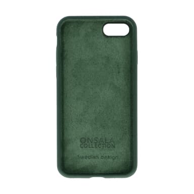 ONSALA Suojakuori Silikooni Olive Green - iPhone 6/7/8/SE