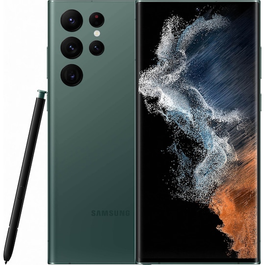 Samsung Galaxy S22 Ultra 5G älypuhelin 12/256 GB (vihreä)